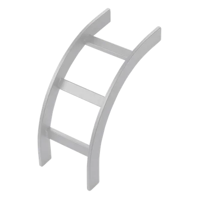 Accesorio de Escalerilla / Curva Vertical Interior / 12 in (305 mm) Ancho / Acero / Blanco