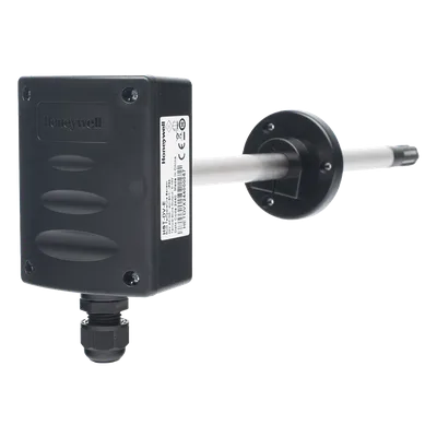Sensor de Temperatura para Ductos HVAC / Salida Analógica 0-10V / Rango -40 a 60°C / IP65 / Alimentación 24V CA/CC