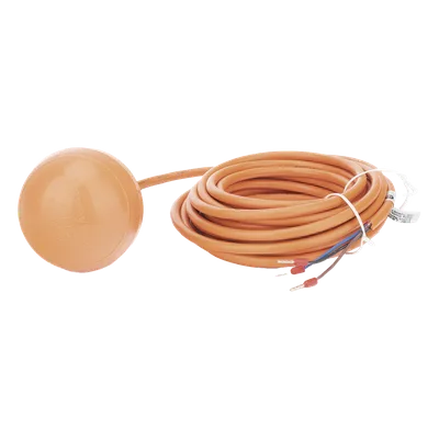 Interruptor de Nivel Tipo Flotador / Cable 5 m (16.4 ft) / Control de Nivel de Agua / Contacto Eléctrico por Flotación / Resistente a la Corrosión