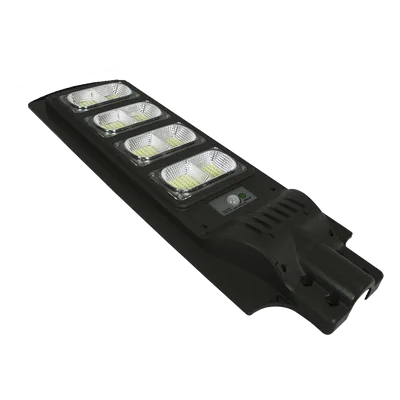 Luminaria Solar LED / 160 W / 3040-15200 lm / Luz Fría 6500 K / Sensor de Movimiento 8 m (26.2 ft) / Ángulo 120° / Panel Solar Integrado