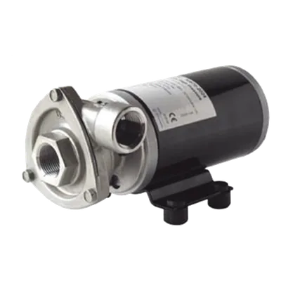 Bomba centrífuga / 24 Vcd / Acero inoxidable / 21 GPM / 17 PSI / 2 m (6.6 ft) succión