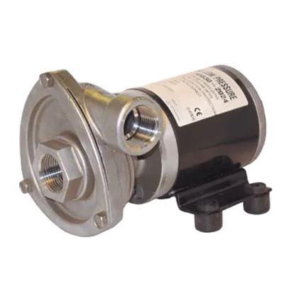 Bomba Centrífuga de Baja Presión / 12 Vcd / Caudal 29 GPM / Presión 8.7 psi / Acero Inoxidable / Succión 2 m (6.6 ft)