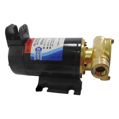 Bomba para recambio de aceite / 12 Vcd / 6.3 gpm (24 lpm) / Autocedente 4 pies (1.2 m) / Compacta 30x15x15 cm