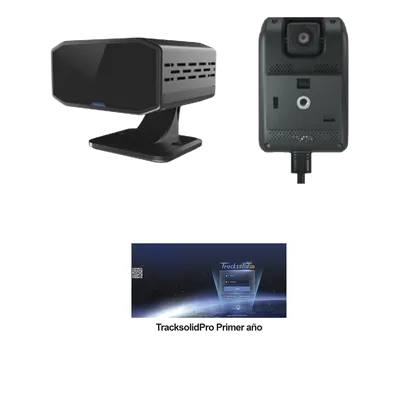 KIT Dashcam con sistema de control ADAS (asistencia de manejo) y Camara DMS con IA (JC170) / Multiples alarmas /Comunicación dos vías / ideal para flotas vehiculares / Facil instalacio / Incluye prime