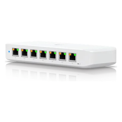 Switch PoE Capa 2 / 8 Puertos GbE / 7 Puertos PoE+ / 1 Puerto Entrada PoE++ / Presupuesto PoE 202 W / Conmutación 16 Gbps / Montaje Versátil
