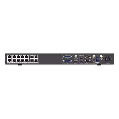 Controlador LED para Videowall / 12 Puertos RJ45 / 7.8 MP Carga Total / HDMI 4K + DVI / Android 12 Integrado / 1U Rack