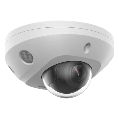 Mini Domo IP / 6 Megapixel / Dual Light 30 m (98.4 ft) / AcuSense / WDR 120 dB / IP67 IK8 / PoE