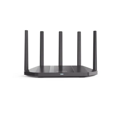 Router Wi-Fi 6 / Dual Banda 1800 Mbps / 4 Puertos Gigabit / 5 Antenas / Mesh / Beamforming MU-MIMO