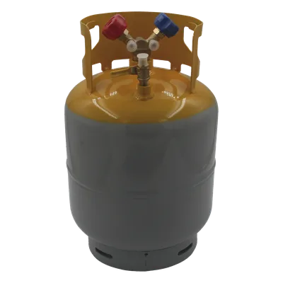 Cilindro Portátil para Refrigerante / 30 lbs (13.6 kg) / 11.9 Litros / Presión 3.0 MPa / Acero HP295 / Válvula de Seguridad Integrada / Operación -20 °C a 45 °C