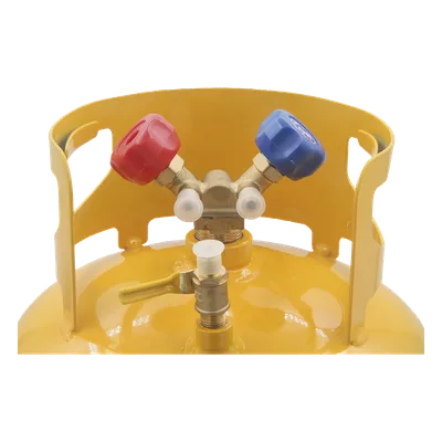 Cilindro Portátil para Refrigerante / 30 lbs (13.6 kg) / 11.9 Litros / Presión 3.0 MPa / Acero HP295 / Válvula de Seguridad Integrada / Operación -20 °C a 45 °C