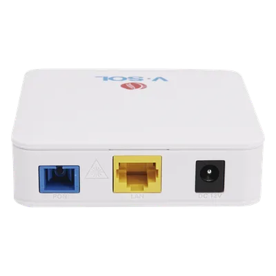 ONU Bridge / Dual GPON/EPON / 1x SC/UPC + 1x LAN Gigabit / 82x82x25 mm / 0.27x0.27x0.08 ft / Bridge o Router / -10 a 55°C