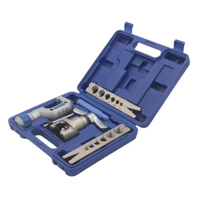 Kit de Herramienta de Abocardado / 6 Diámetros 1/4" a 3/4" / Metal Resistente / 1 kg / Compacto 330 x 120 x 230 mm / Automotriz y Refrigeración