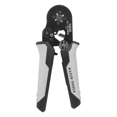 Pinza Ponchadora / 10-22 AWG / Ponchado Cuadrado 360° / 7'' (17.8 cm) / Matrices Intercambiables