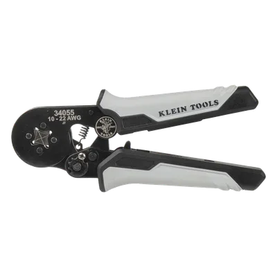 Pinza Ponchadora / 10-22 AWG / Ponchado Cuadrado 360° / 7'' (17.8 cm) / Matrices Intercambiables