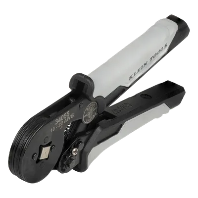 Pinza Ponchadora / 10-22 AWG / Ponchado Cuadrado 360° / 7'' (17.8 cm) / Matrices Intercambiables