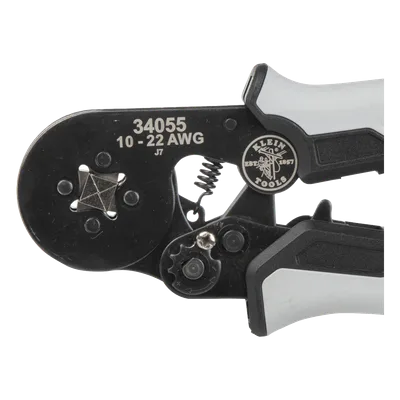 Pinza Ponchadora / 10-22 AWG / Ponchado Cuadrado 360° / 7'' (17.8 cm) / Matrices Intercambiables