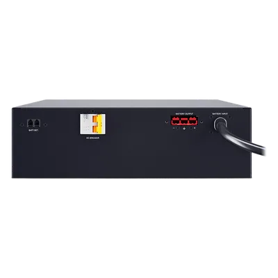Módulo de Baterías Externas / 240 VCC / 75 A / 20 Baterías 12 VCC 9.0 Ah / Rack 3U / 433 x 127.8 x 660 mm