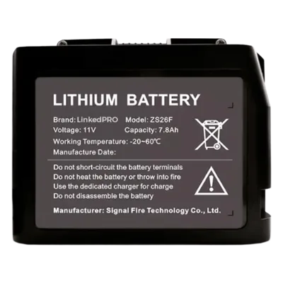 Batería de Repuesto / Li-Ion / 11V / 7800mAh / 85.8Wh / Compatible con Fusionadoras de Fibra Óptica