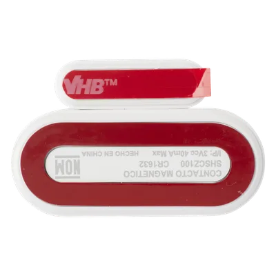 Sensor de Contacto Magnético / ZigBee 3.0 / Gap 35 mm / Batería CR1632 Dual / Instalación Adhesiva / -10 °C a 55 °C