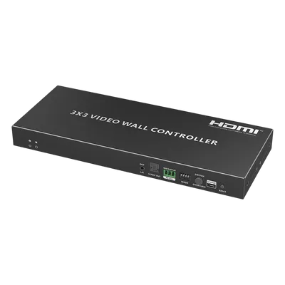 Controlador de Video Wall / 1x HDMI 2.0 In / 9x HDMI Out / 3x3 / 4K60Hz / HDCP 2.2