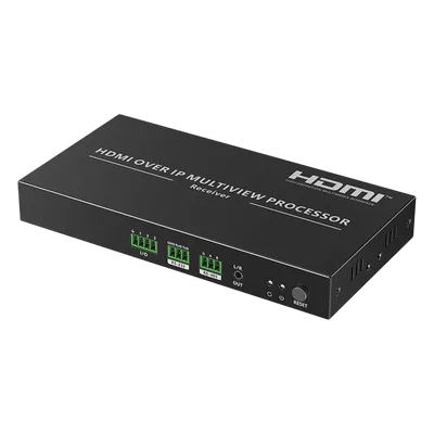Receptor Multivisor HDMI / 4K 60 Hz / IP Matrix / Latencia 70-180 ms / PoE / IR Bidireccional / RS-232/485