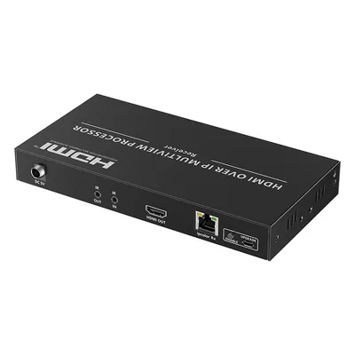 Receptor Multivisor HDMI / 4K 60 Hz / IP Matrix / Latencia 70-180 ms / PoE / IR Bidireccional / RS-232/485