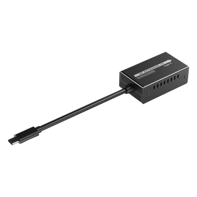 Extensor USB-C a HDMI / 4K 120 Hz / 18 Gbps / Alcance 60 m (196.9 ft) / HDR10 / HDCP 2.2 / Protección ESD ±8KV