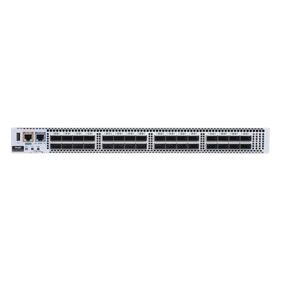Switch Data Center / 32 Puertos QSFP28 100G / 6.4 Tbps / 2030 Mpps / VXLAN EVPN / RDMA Lossless / 1 RU Hot-Swap