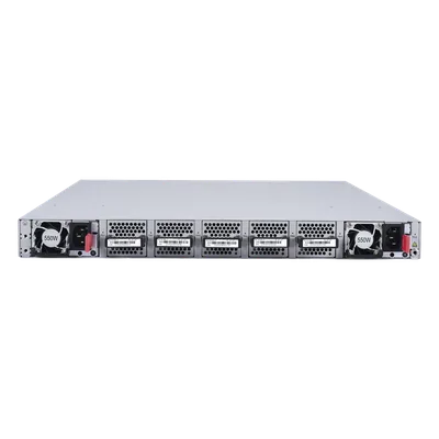 Switch Data Center / 32 Puertos QSFP28 100G / 6.4 Tbps / 2030 Mpps / VXLAN EVPN / RDMA Lossless / 1 RU Hot-Swap