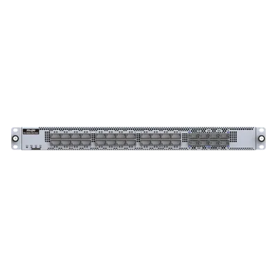 Switch Data Center / 24 Puertos QSFP56 200GE + 8 QSFP-DD 400GE / 16.0 Tbps / 5350 Mpps / RDMA RoCEv2 / Capa 3 Spine-Leaf VXLAN EVPN / 1 RU Hot-Swap