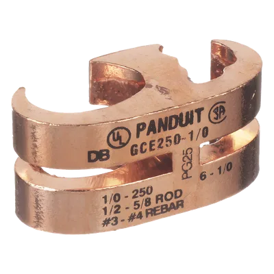 Conector de Tierra tipo E / 1/0 AWG STR - 250 KCMIL / Cobre / IEEE 837 / UL467 / CSA / Enterrable