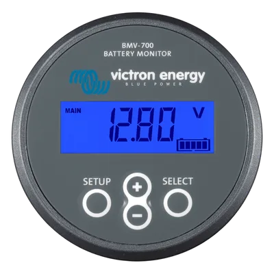 Monitor de Baterías / Monitoreo en Tiempo Real / Bluetooth Smart / Shunt 500A / Voltaje hasta 385 VDC / Entrada Auxiliar