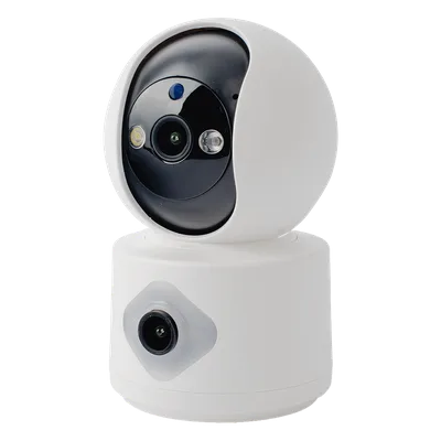 Cámara IP WiFi / Doble Lente 3MP / Pan 320° / Tilt 70° / Autoseguimiento / IR 10 m (32.8 ft) / Audio Bidireccional / microSD 128GB