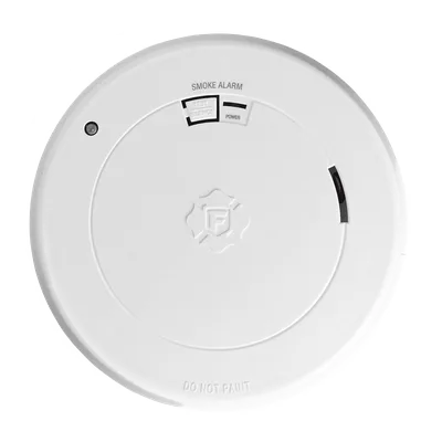 Alarma de Humo / Sensor Fotoelectrico / Batería de Litio Sellada 10 Años / Luz de Seguridad Integrada / Rango 4.4°C a 37.8°C / Cumple UL217, CSFM, NFPA 72, NFPA 101, ICC