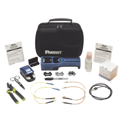 Kit Completo de Herramienta OCTT Opticam 2 de Panduit, para Terminación de Conectores Pre-Pulidos LC, SC o ST, Incluye Desforradora y Cleaver