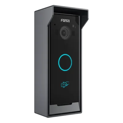 Video Intercomunicador IP / 2 Megapixel / Control de Acceso BLE-IC-DTMF-Remoto / IP65 / PoE / 1000 Tarjetas / ONVIF
