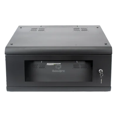 Gabinete de Pared / 4U / 635mm (2.08 ft) Profundidad / Cristal Templado / Acero Reforzado