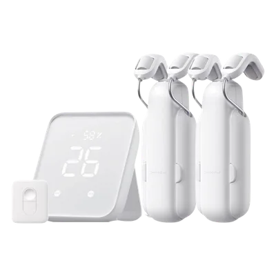 Kit Controlador Hub / WiFi y Bluetooth / 2 Motores Cortinas / Control Remoto / 120 m / 393 ft Alcance