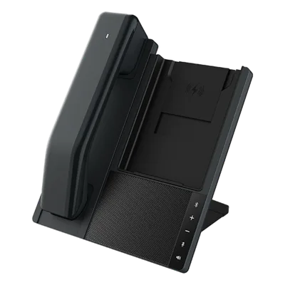 Estación Telefónica Todo en Uno / Bluetooth 5.4 / Handset Inalámbrico HD / Carga Inalámbrica Qi / Altavoz de Conferencia / Compatible PC y Smartphone