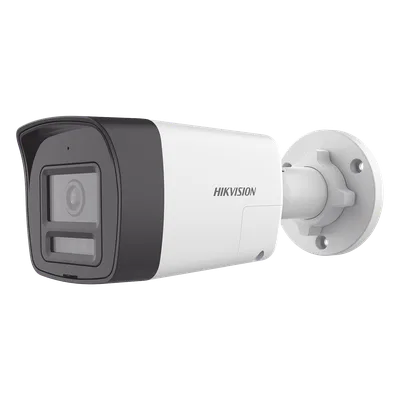 Cámara Bala TURBOHD / 3K 5 Megapixel / Lente 2.8 mm / Ángulo 112° / Dual Light IR 30 m (98.4 ft) + Luz Blanca 20 m (65.6 ft) / Audio Bidireccional / IP67