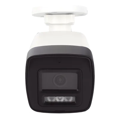 Cámara Bala TURBOHD / 3K 5 Megapixel / Lente 2.8 mm / Ángulo 112° / Dual Light IR 30 m (98.4 ft) + Luz Blanca 20 m (65.6 ft) / Audio Bidireccional / IP67