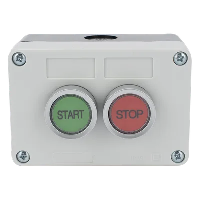 Botonera de Control / IP40 / 24 VCD / 106 x 72 x 58 mm / 4.17 x 2.83 x 2.28 in / Start-Stop / NO