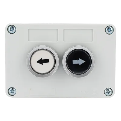 Botonera doble / IP40 / NO / 24VDC / 106 x 72 x 58 mm / 4.2 x 2.8 x 2.3 in