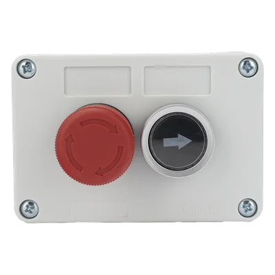 Botonera de Control / Doble Canal / IP40 / Contactos NC/NO / -20 a 50 °C / Barreras y Operadores Vehiculares