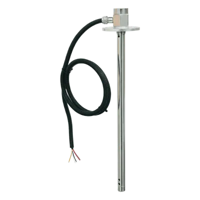 Sensor de Nivel de Combustible / Rango 100-1400 mm / RS232 / Acero Inoxidable y Aluminio / 1 m (3.3 ft) de Cable