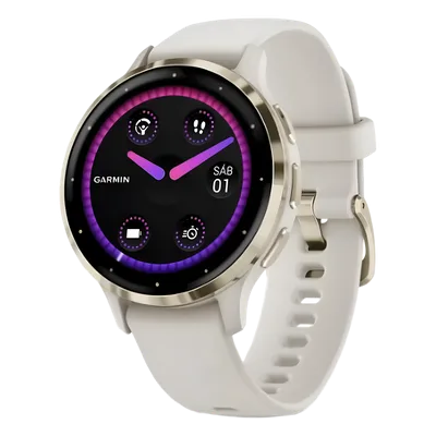 Smartwatch / Pantalla AMOLED 1.2" / Batería 10 Días / GPS + GLONASS + Galileo / Monitor Cardíaco / Resistencia Agua 5 ATM / Almacenamiento 8 GB