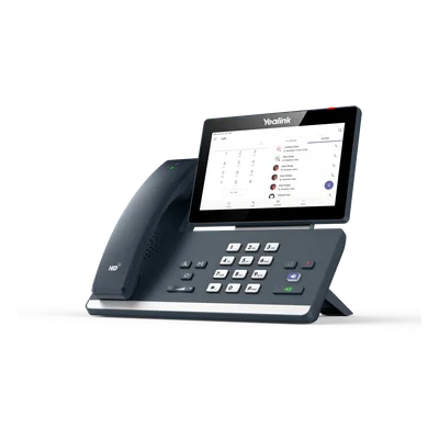 Teléfono IP Empresarial / Pantalla Táctil 7 Pulgadas / Bluetooth 5.2 / Wi-Fi Dual Band / PoE / Microsoft Teams Nativo