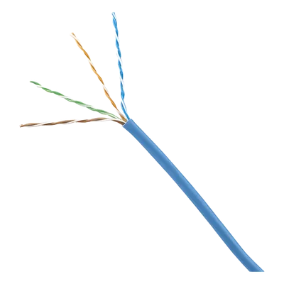 Cable UTP Cat 6 / 24 AWG / 305 m (1000 ft) / LSZH / Cobre sólido / 250 MHz / PoE