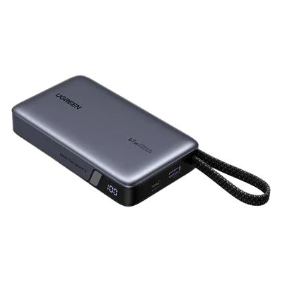 Power Bank / 20000mAh 72Wh / Salida 67W USB-C / PPS 5-21V 3.2A / UFCS 33W / Carga Rápida 65W / PC+ABS V-0
