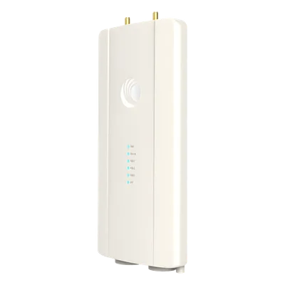 Radio para Enlace Backhaul / Wi-Fi 6 hasta 1 Gbps / 4.9-6.2 GHz / IP67 / PoE 802.3at / SFP Óptico